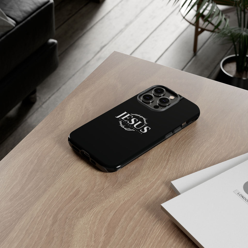 Jesus Crown Tough Phone Case — Faith-Based Case