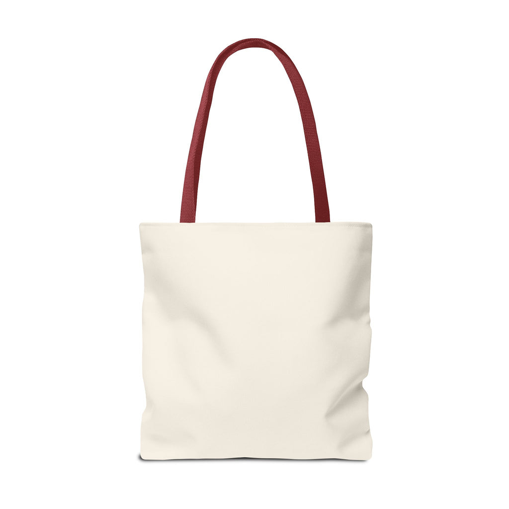 Trust The Process Floral Tote Bag — Inspirational Canvas Shopper