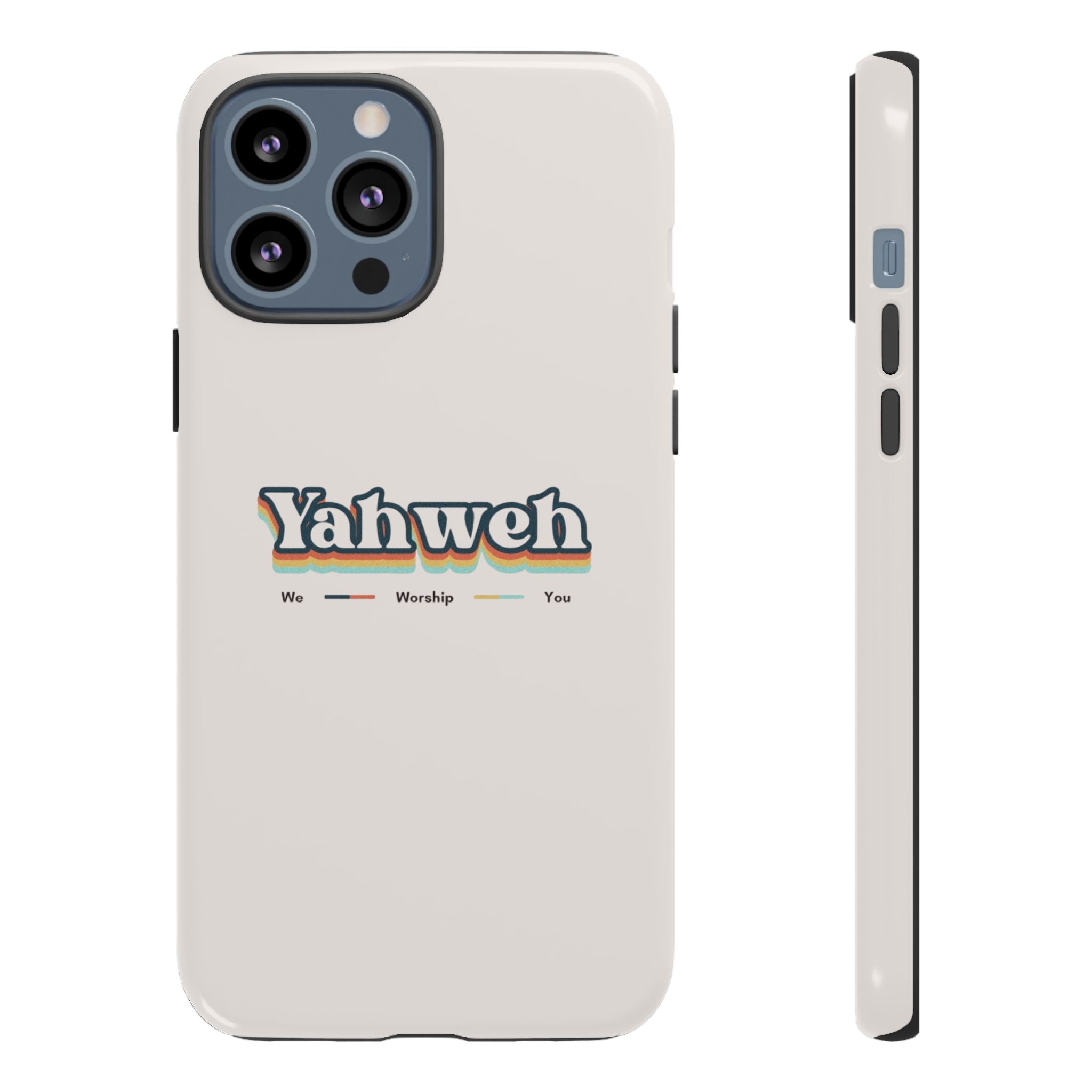 Yahweh Phone Case — Retro Faith Tough Case