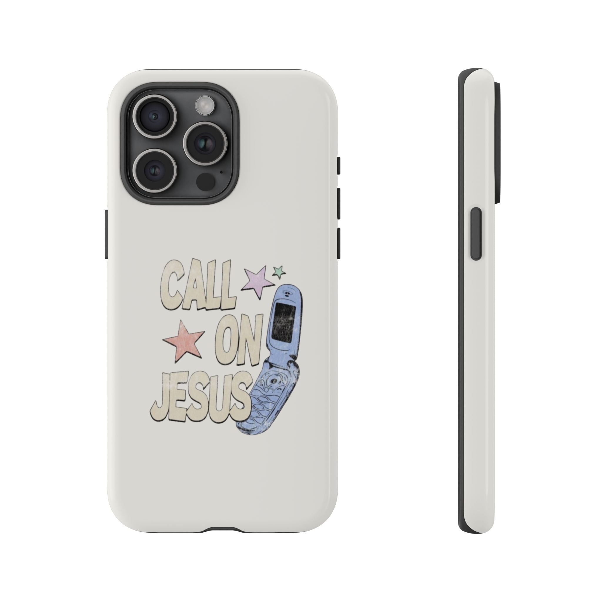 Call On Jesus Phone Case — Faith-Inspired Tough Phone Cover