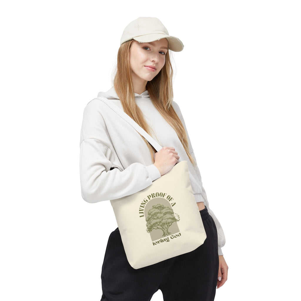 Living Proof Of A Loving God Tote Bag