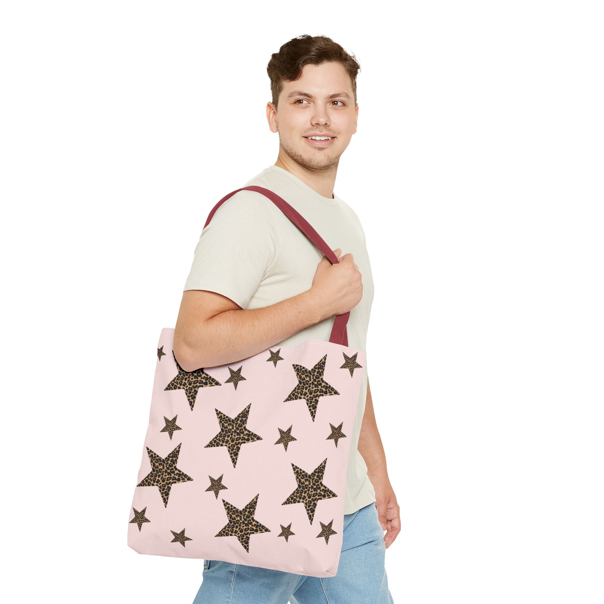 Star Design - Blush Pink Tote Bag