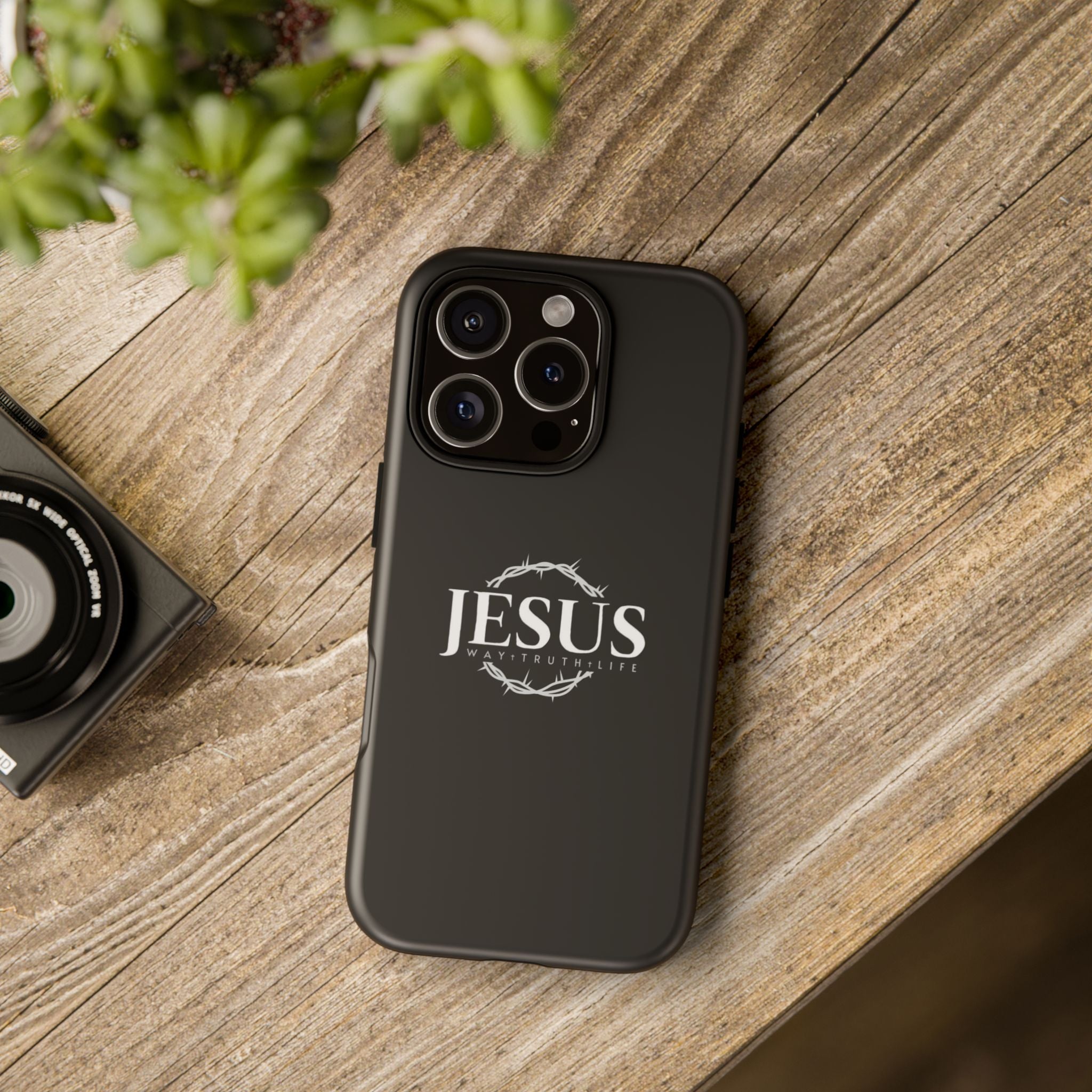Jesus Crown Tough Phone Case — Faith-Based Case