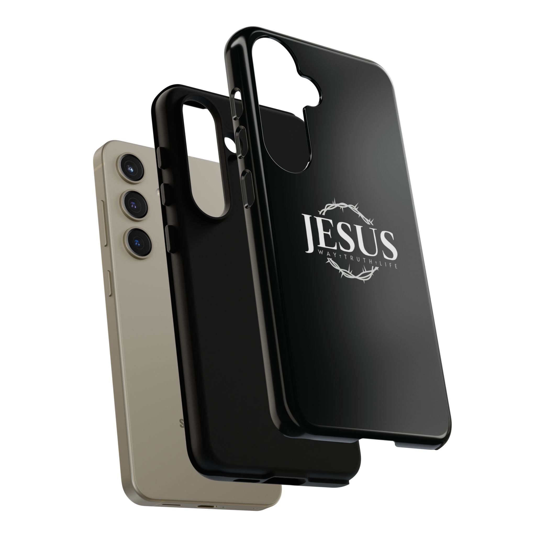 Jesus Crown Tough Phone Case — Faith-Based Case