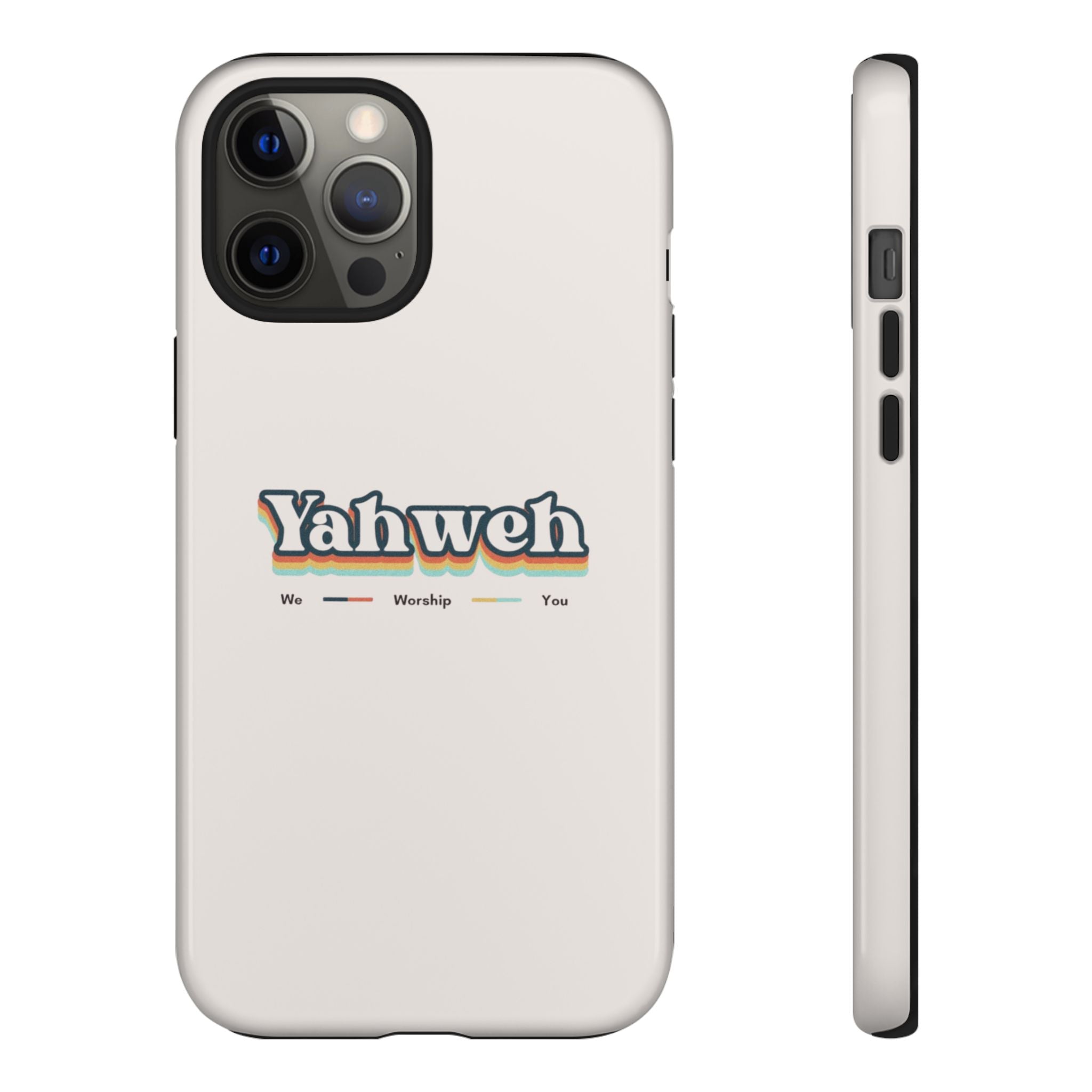 Yahweh Phone Case — Retro Faith Tough Case