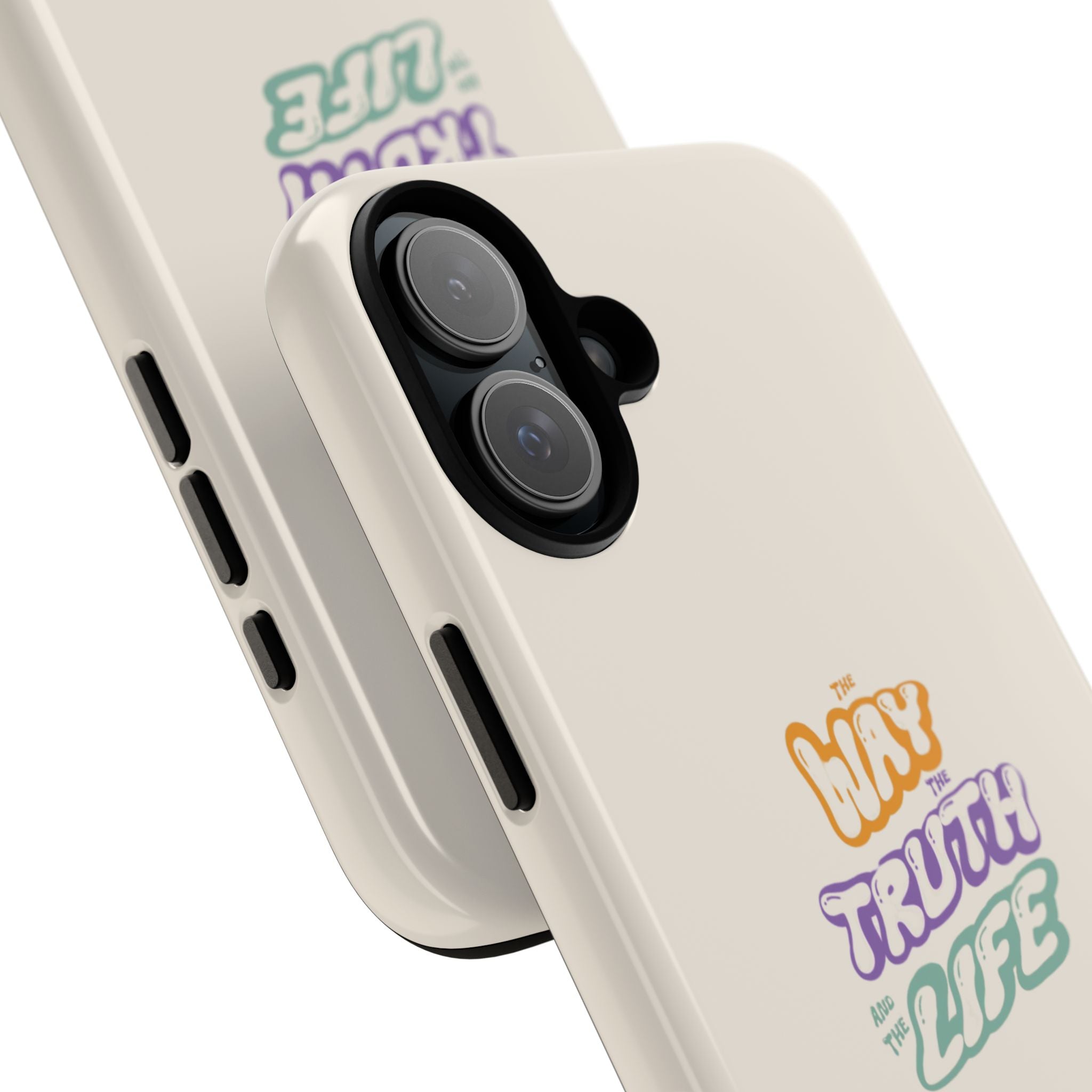 'Way,Truth,Life' Pastel Graphic Protective Tough Case