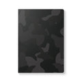 Black Camo Softcover Journal — Pocket Notebook with Printed Inside Pages