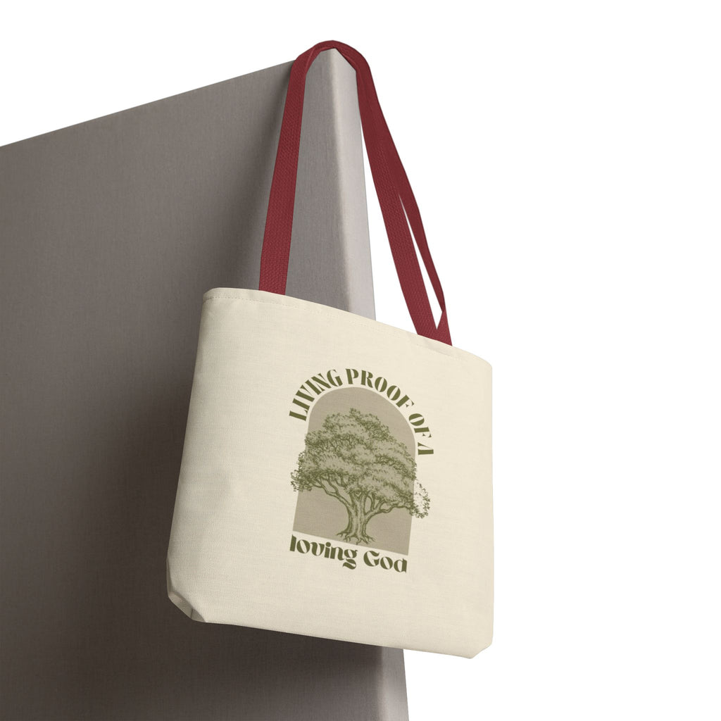 Living Proof Of A Loving God Tote Bag