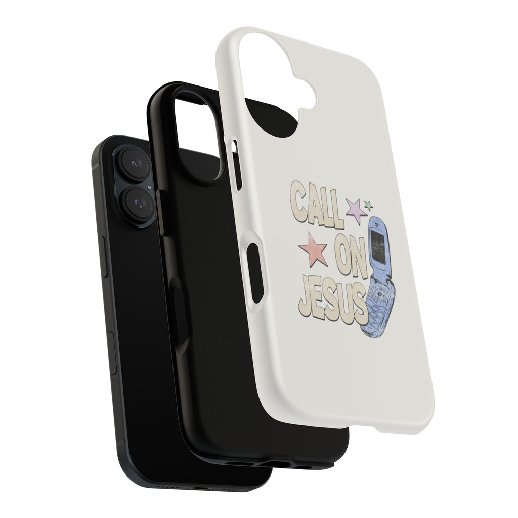 Call On Jesus Phone Case — Faith-Inspired Tough Phone Cover
