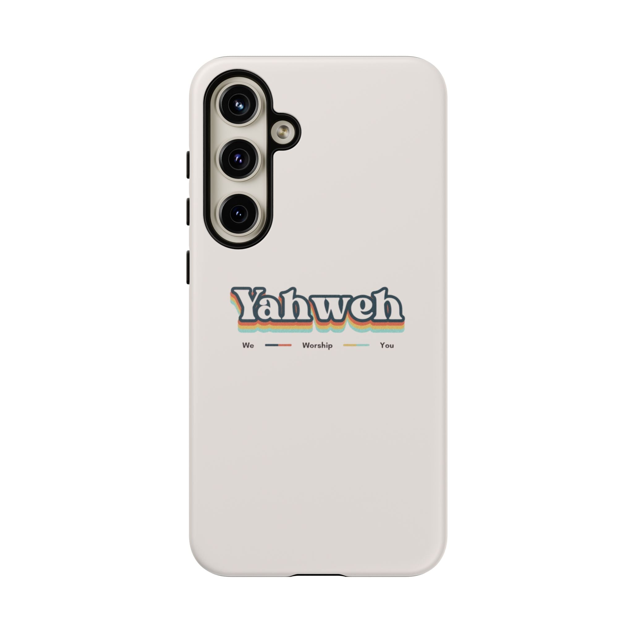 Yahweh Phone Case — Retro Faith Tough Case