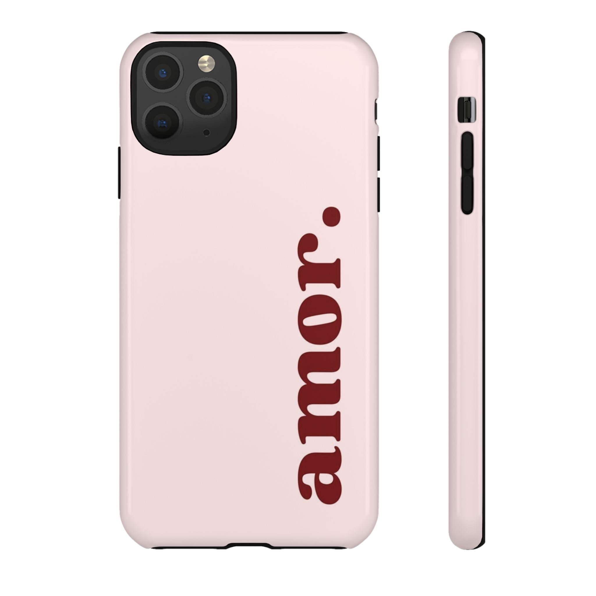 Amor Pink Tough Phone Case — Slim Protective Case