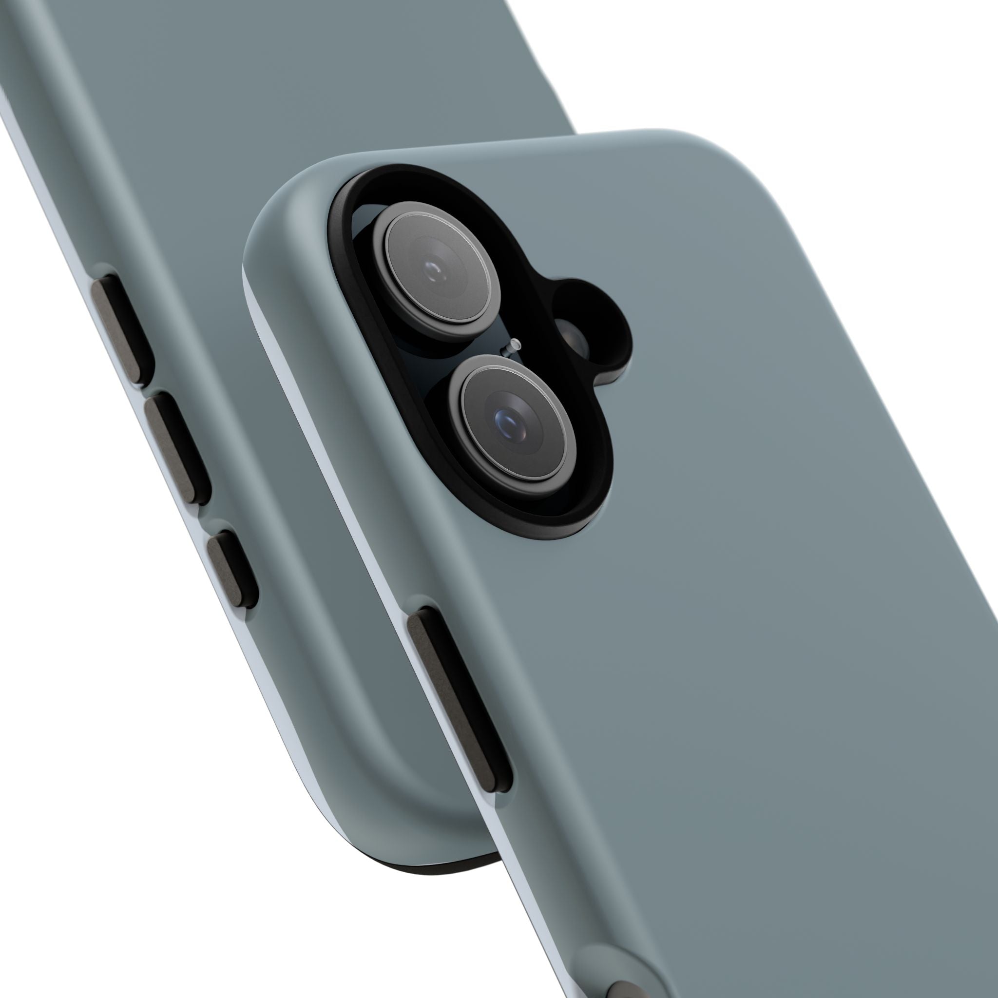 Tough iPhone Case - Blue/Grey Color