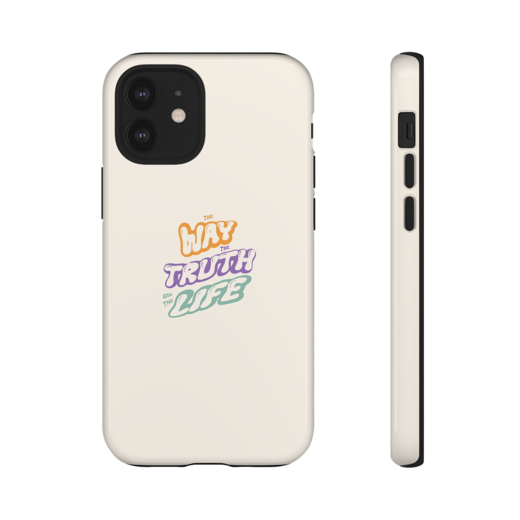 'Way,Truth,Life' Pastel Graphic Protective Tough Case