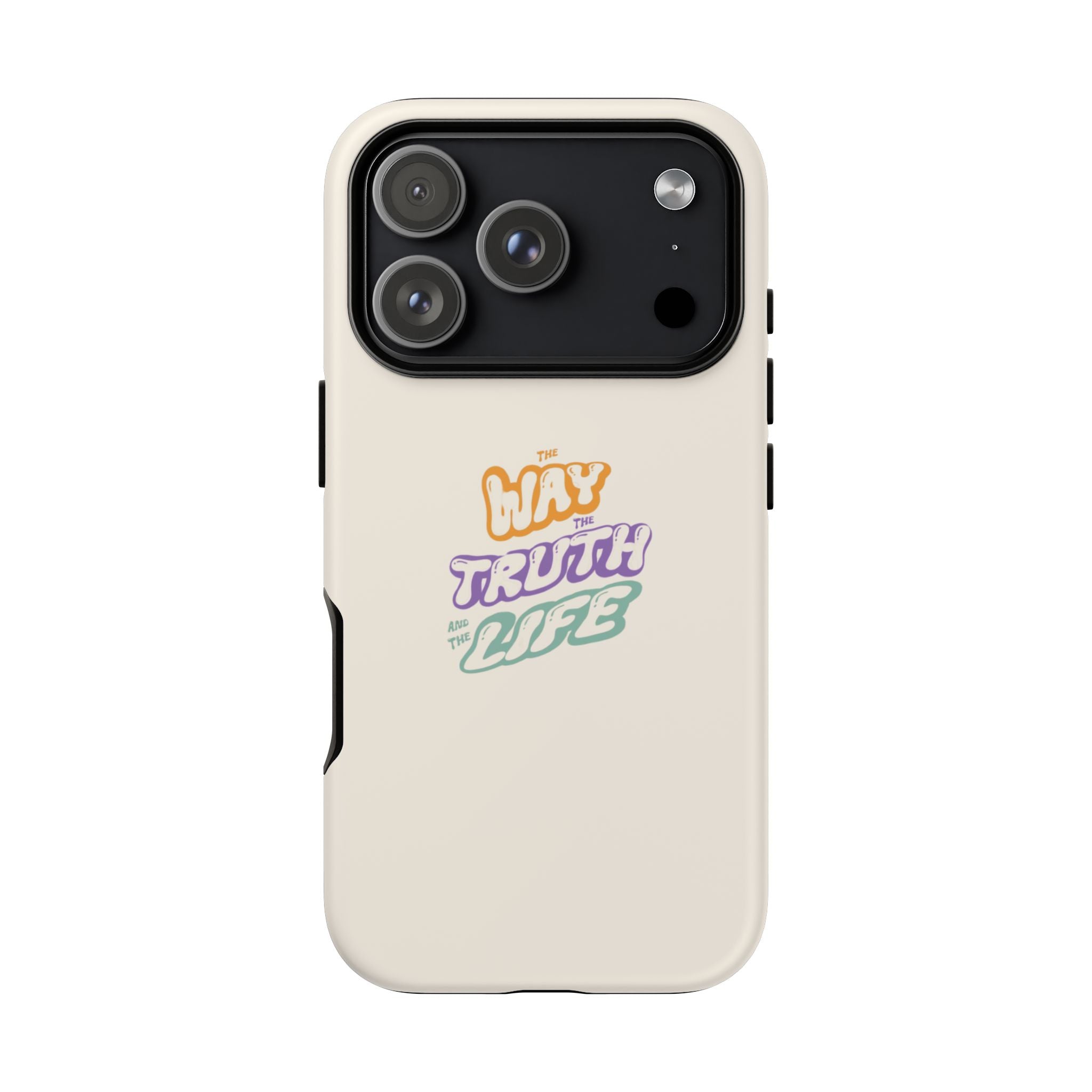 'Way,Truth,Life' Pastel Graphic Protective Tough Case
