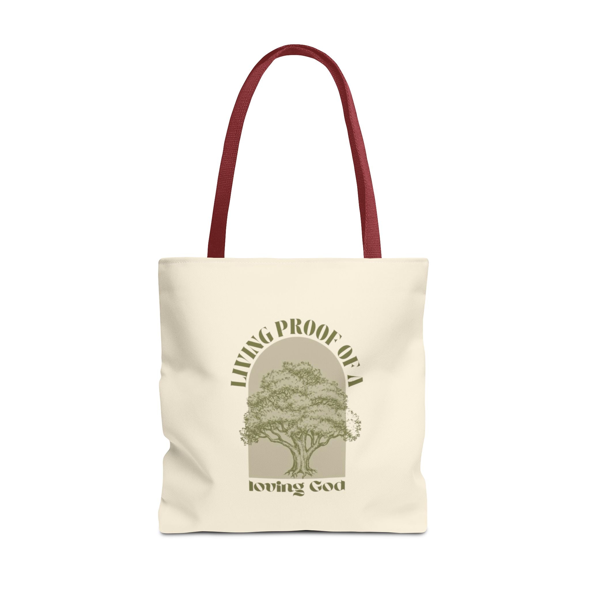 Living Proof Of A Loving God Tote Bag