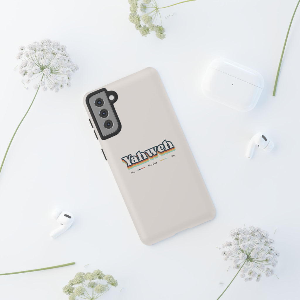 Yahweh Phone Case — Retro Faith Tough Case