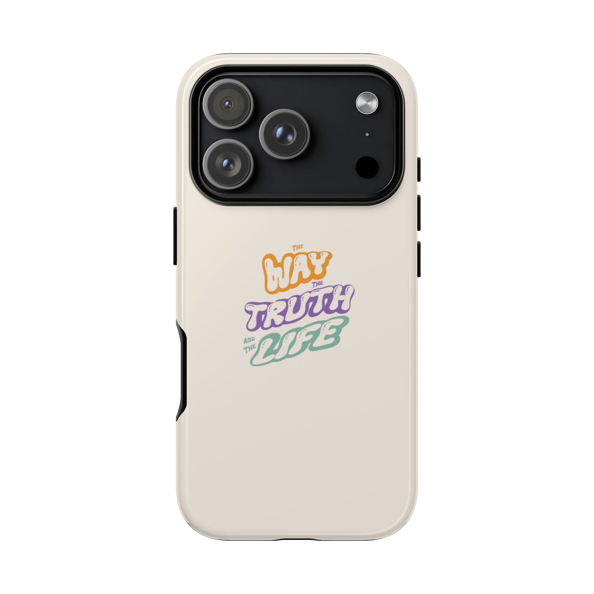 'Way,Truth,Life' Pastel Graphic Protective Tough Case