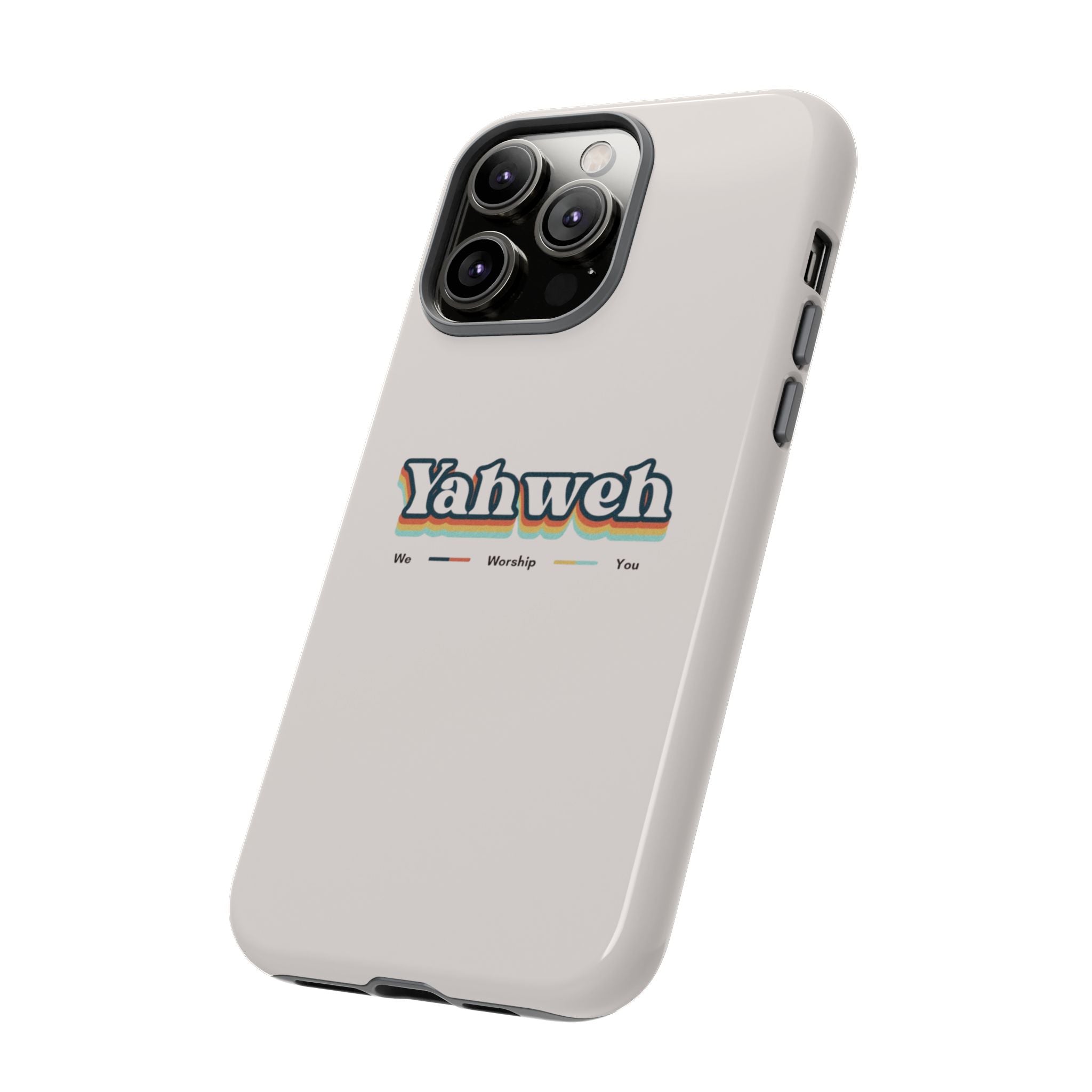 Yahweh Phone Case — Retro Faith Tough Case