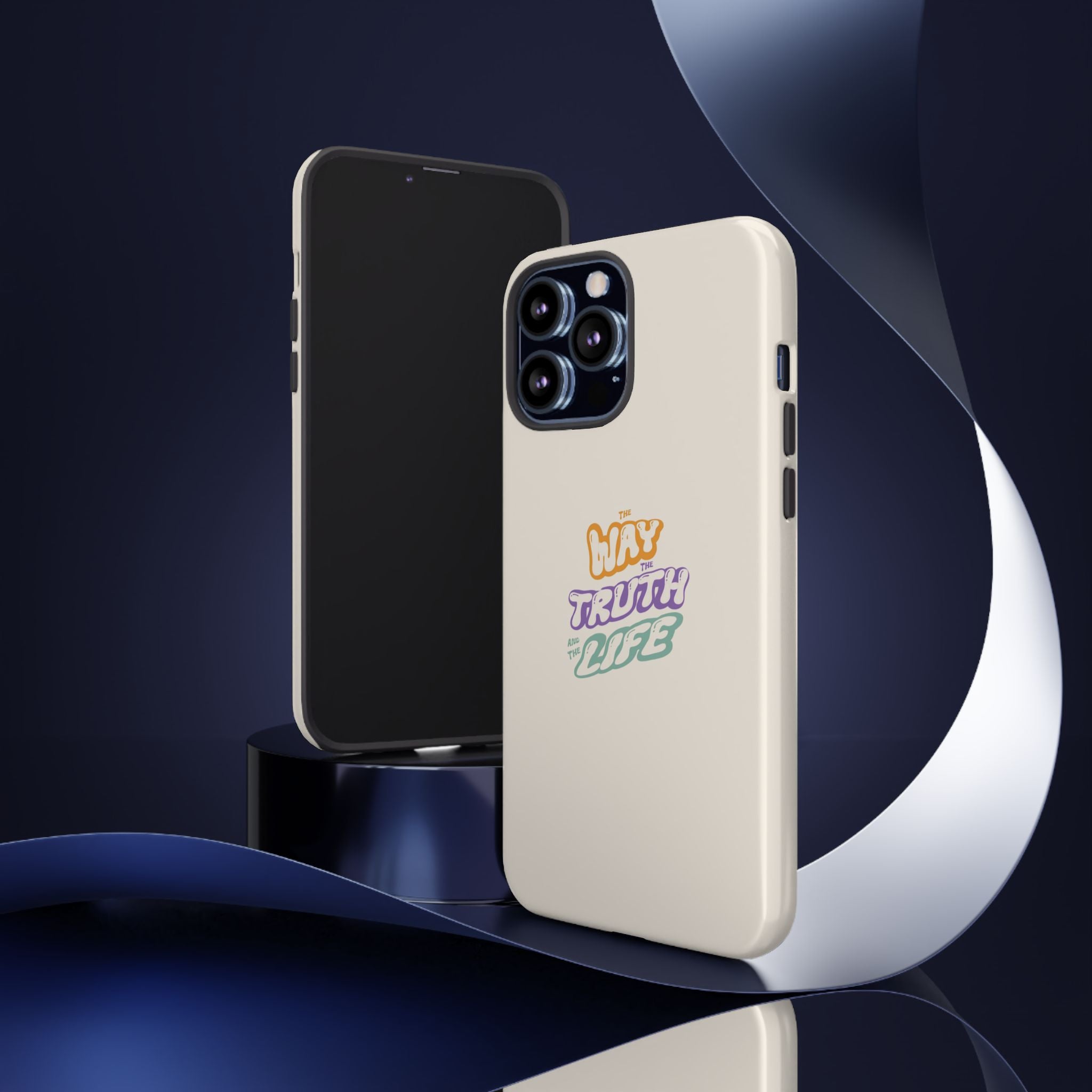'Way,Truth,Life' Pastel Graphic Protective Tough Case