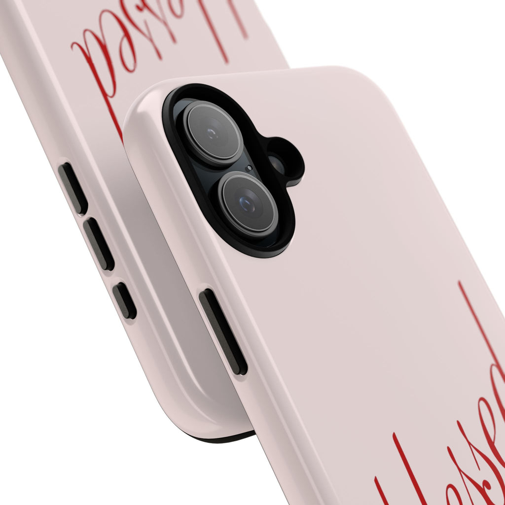 Blessed Pink Tough Phone Case