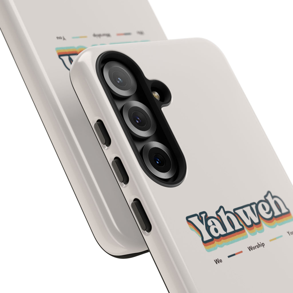 Yahweh Phone Case — Retro Faith Tough Case