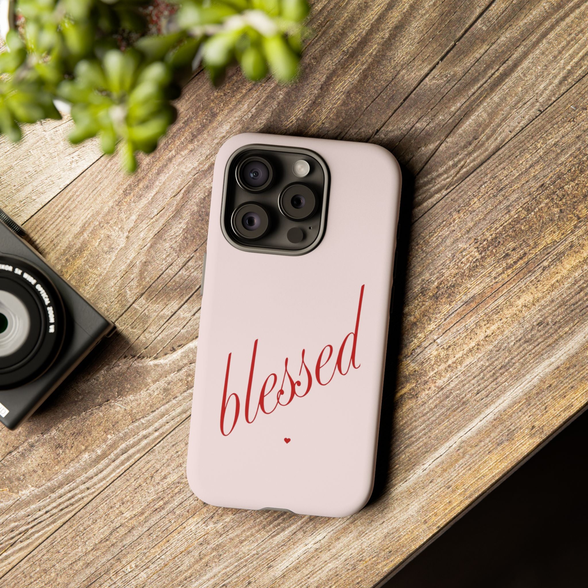 Blessed Pink Tough Phone Case