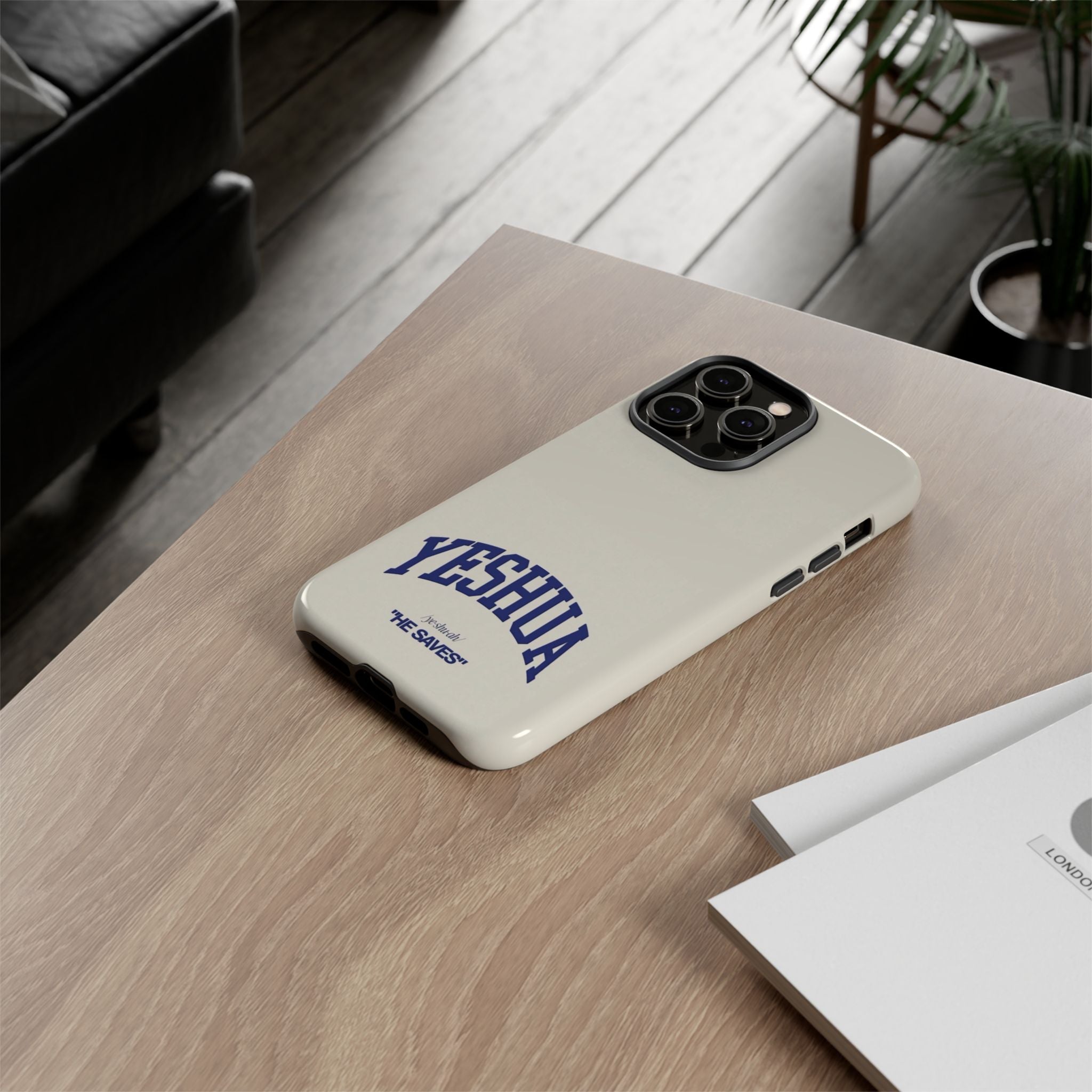 Yeshua 'He Saves' Tough Phone Case