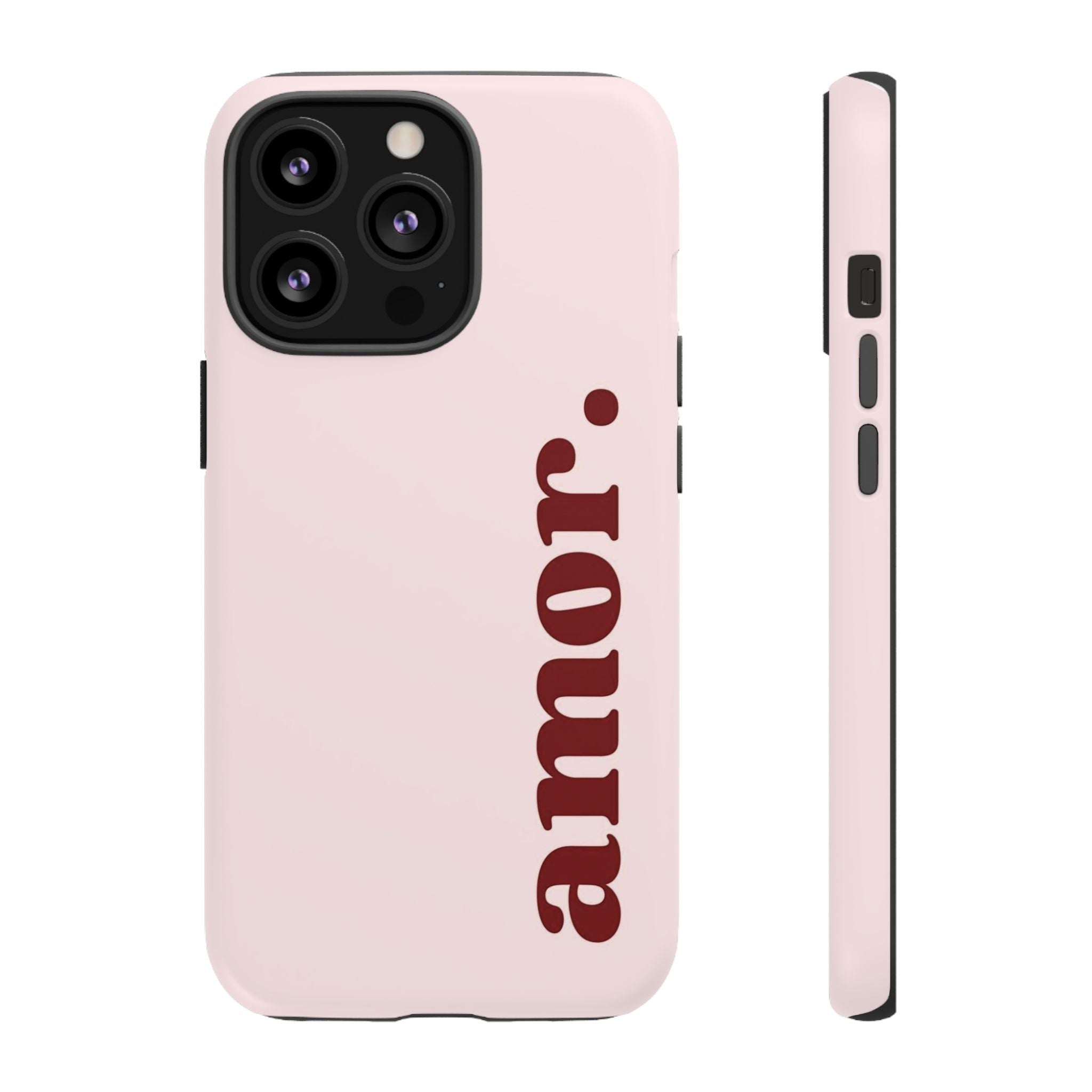Amor Pink Tough Phone Case — Slim Protective Case