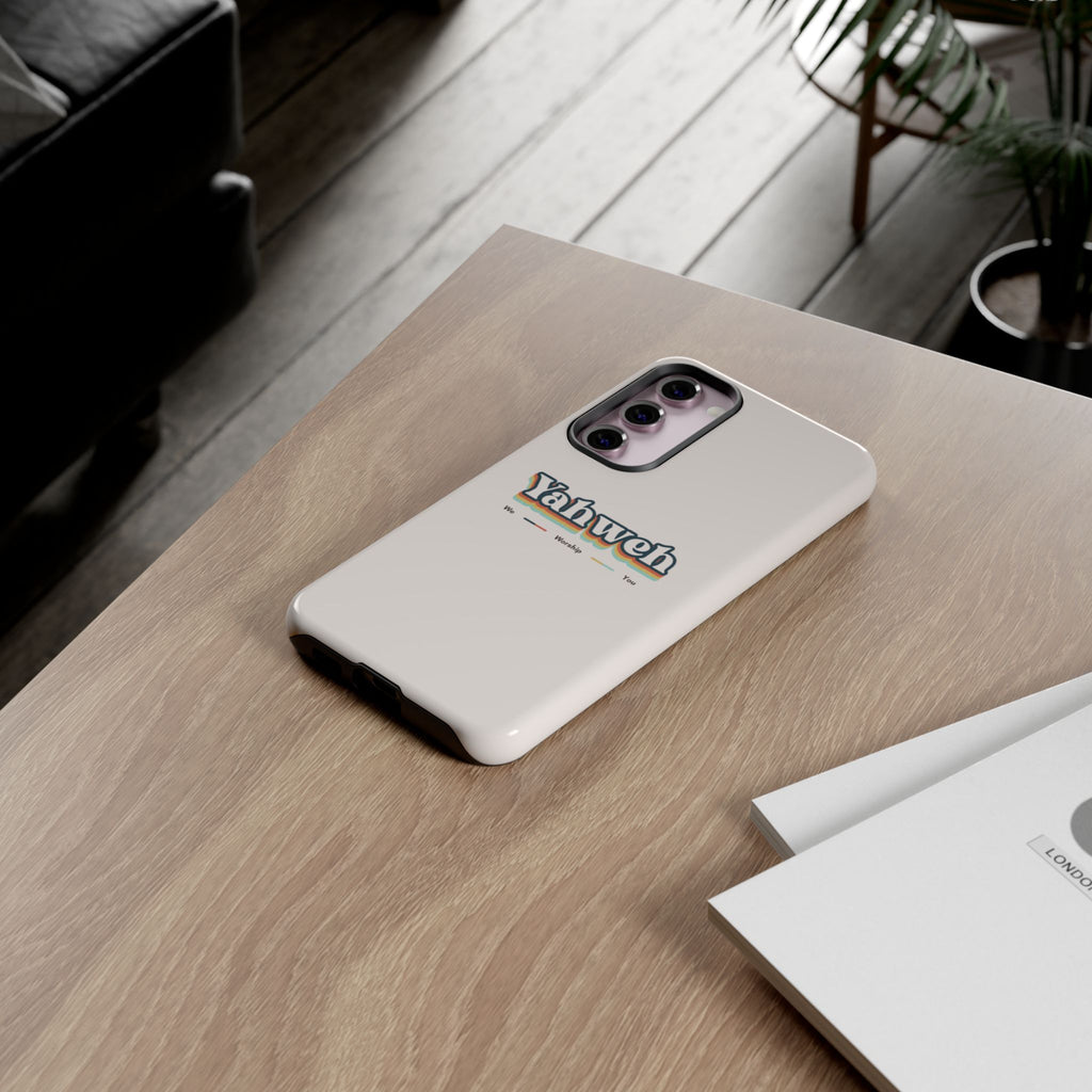Yahweh Phone Case — Retro Faith Tough Case