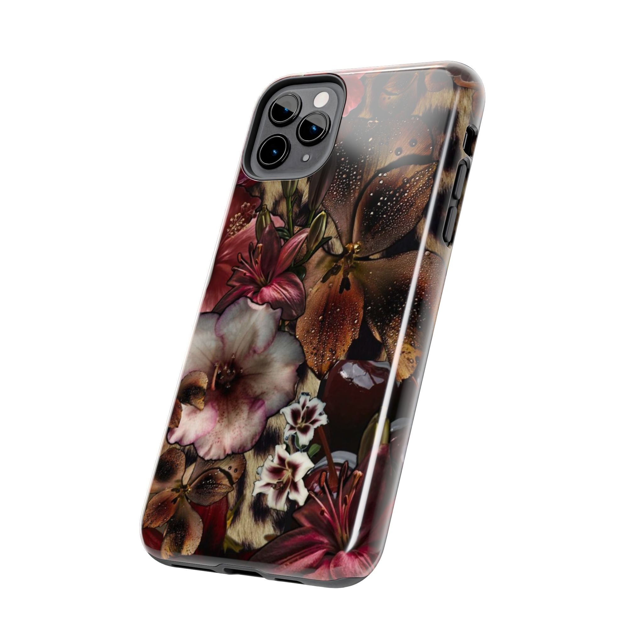Floral Dark Luxe iPhone Case