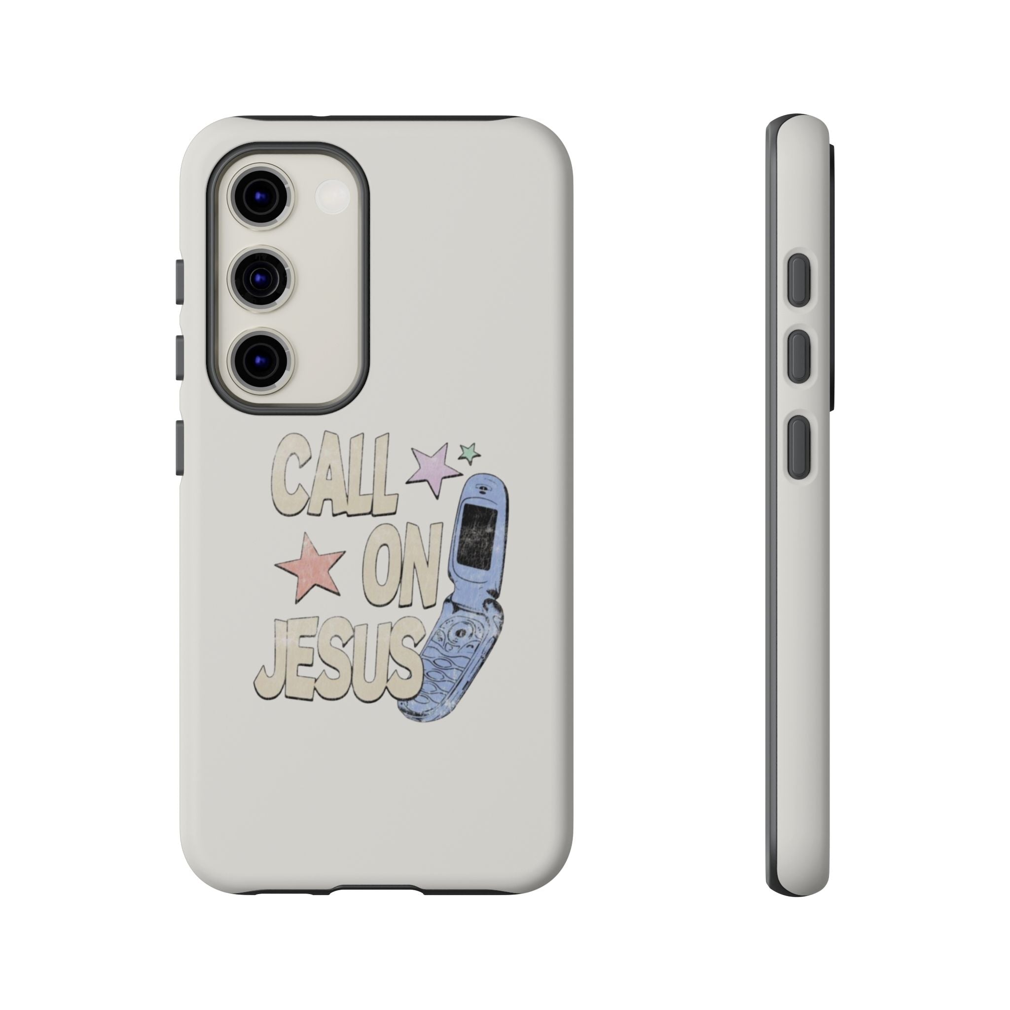 Call On Jesus Phone Case — Faith-Inspired Tough Phone Cover
