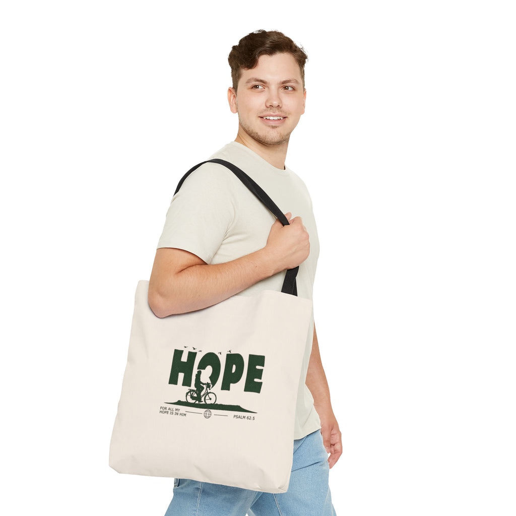 "Hope" Tote Bag — Inspirational Canvas Tote