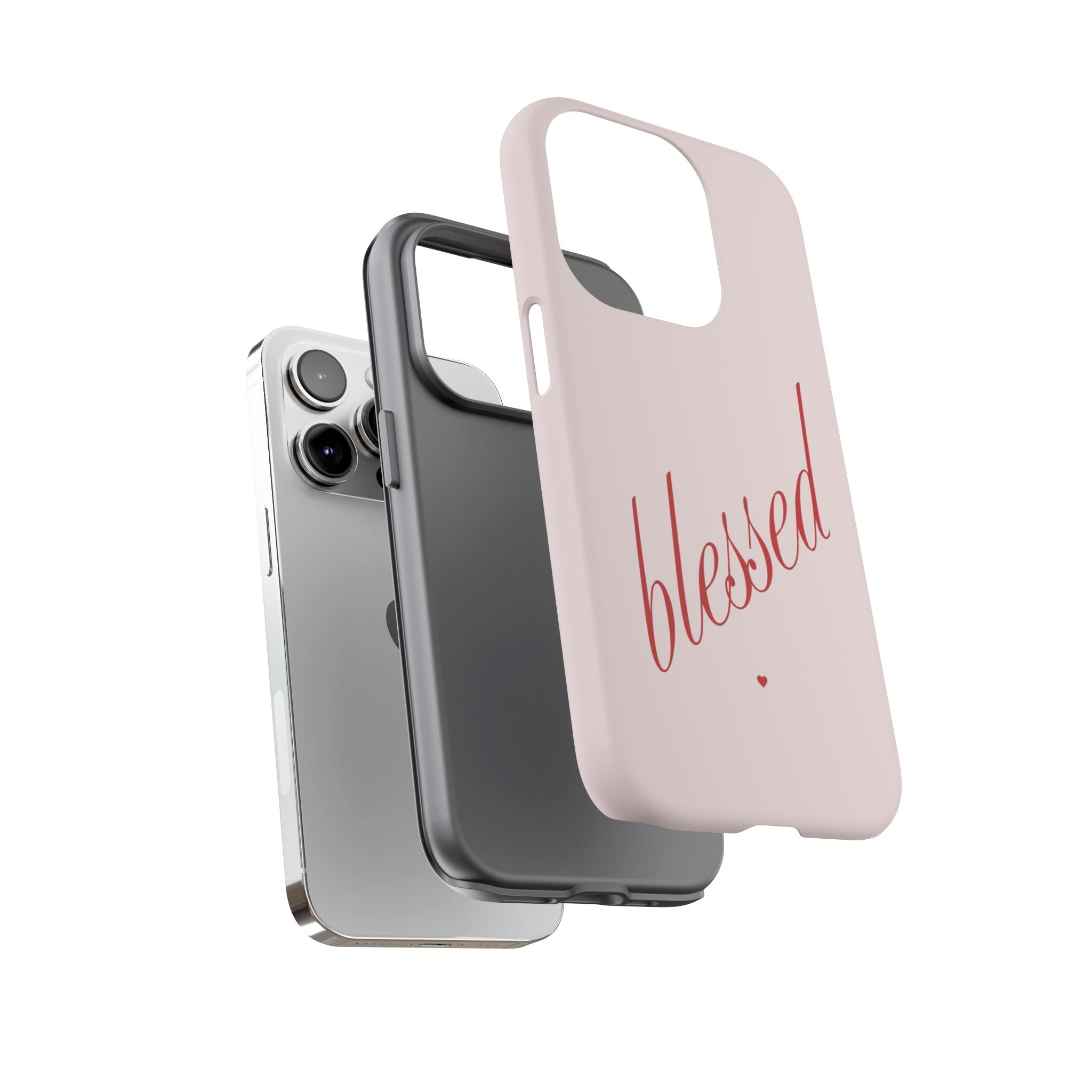 Blessed Pink Tough Phone Case