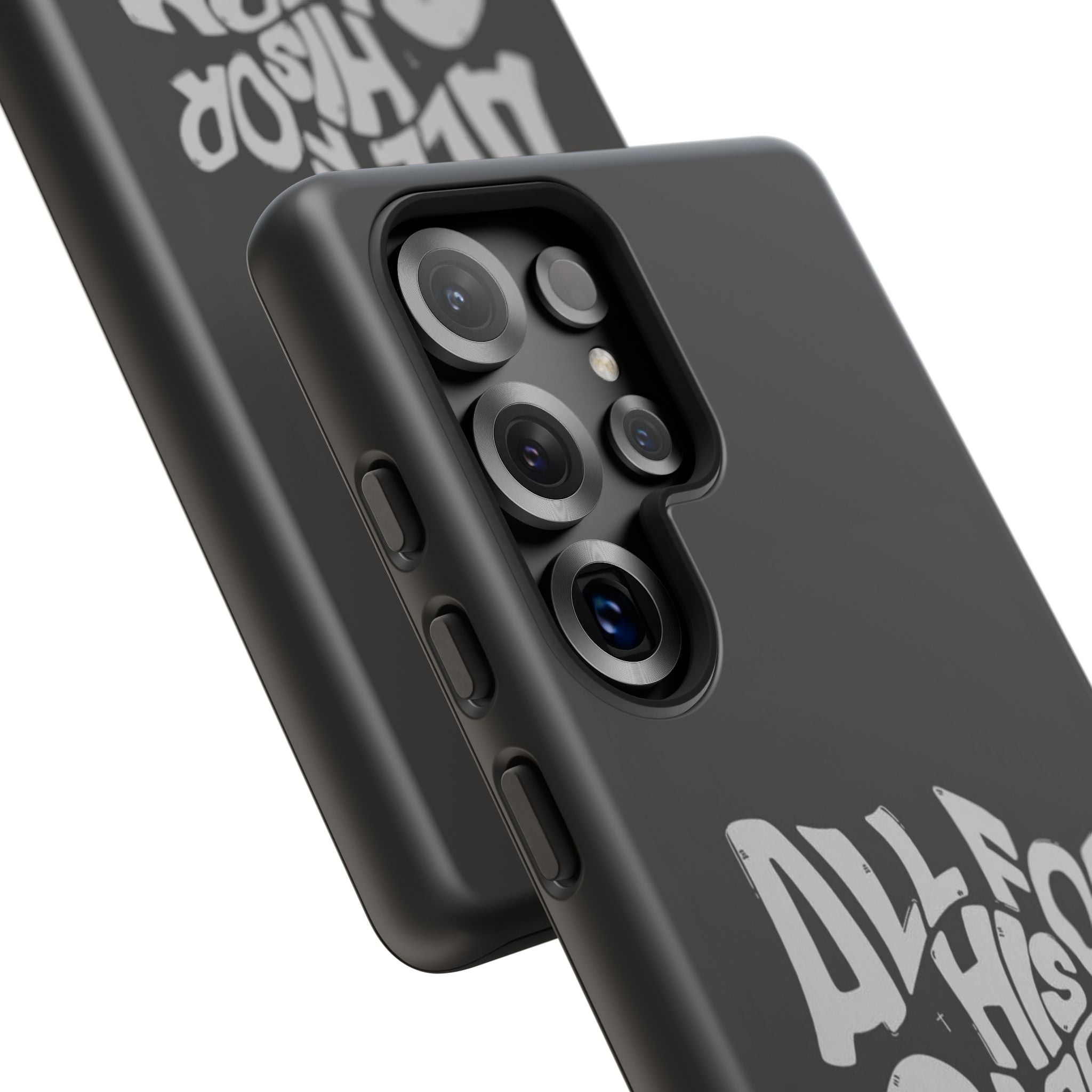 All For His Glory Phone Case — Christian Faith Script Protective Cover