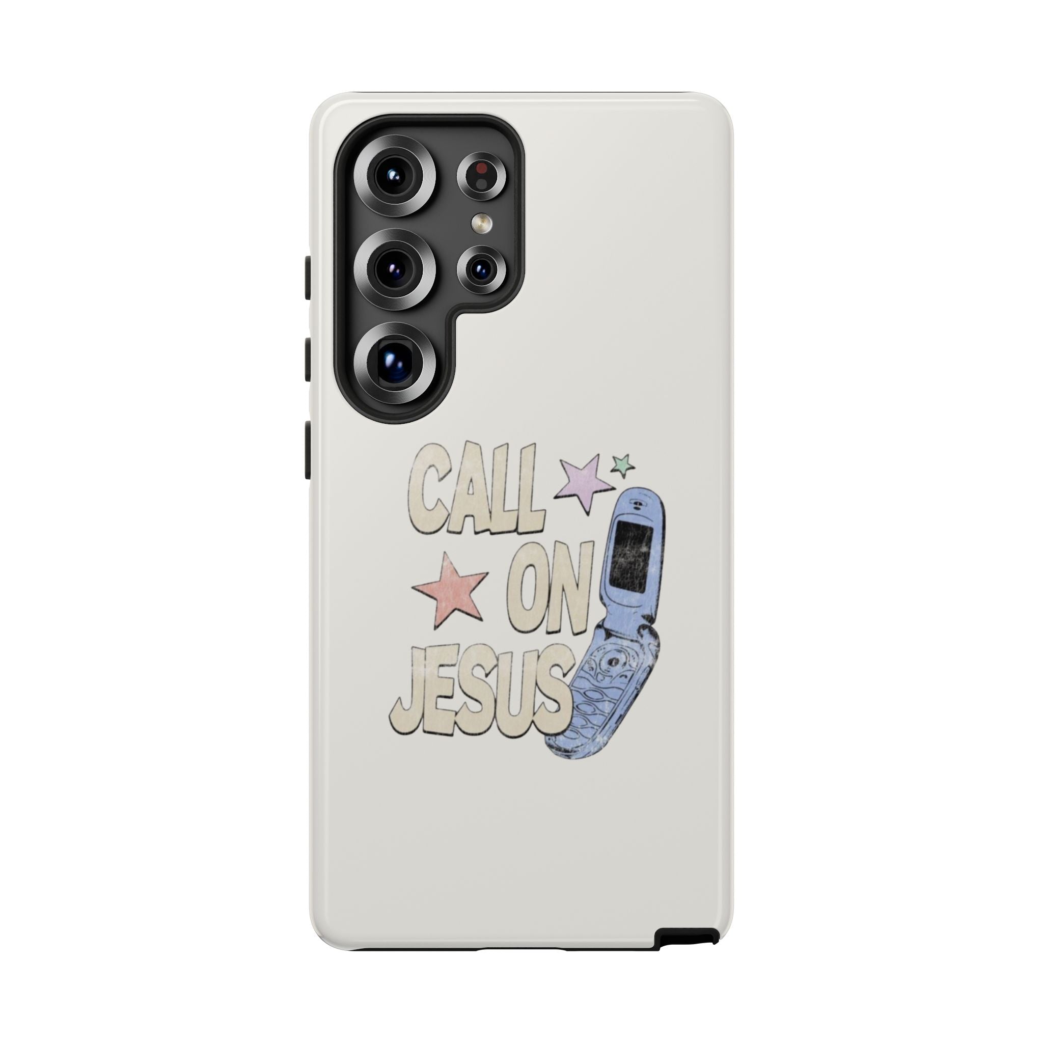Call On Jesus Phone Case — Faith-Inspired Tough Phone Cover