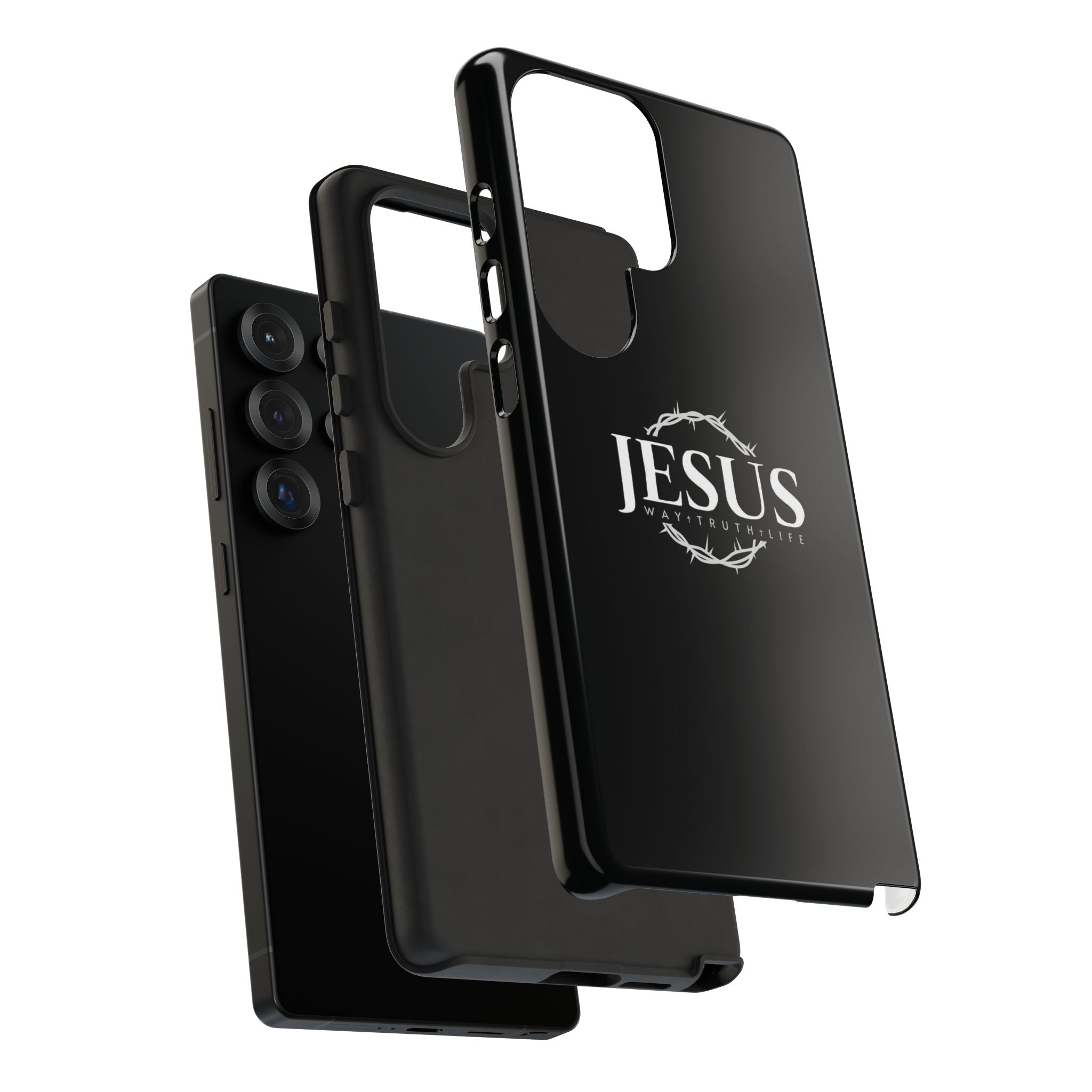 Jesus Crown Tough Phone Case — Faith-Based Case