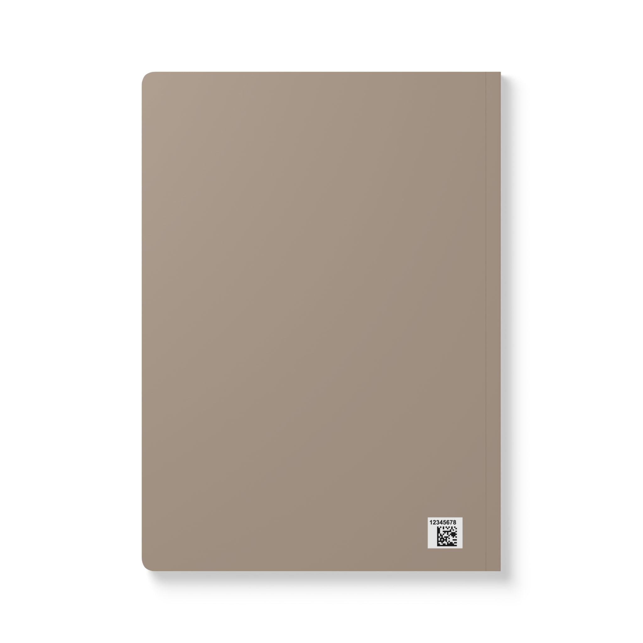 Neutral Vintage Notebook — Softcover Journal with 'Notebook' Cover