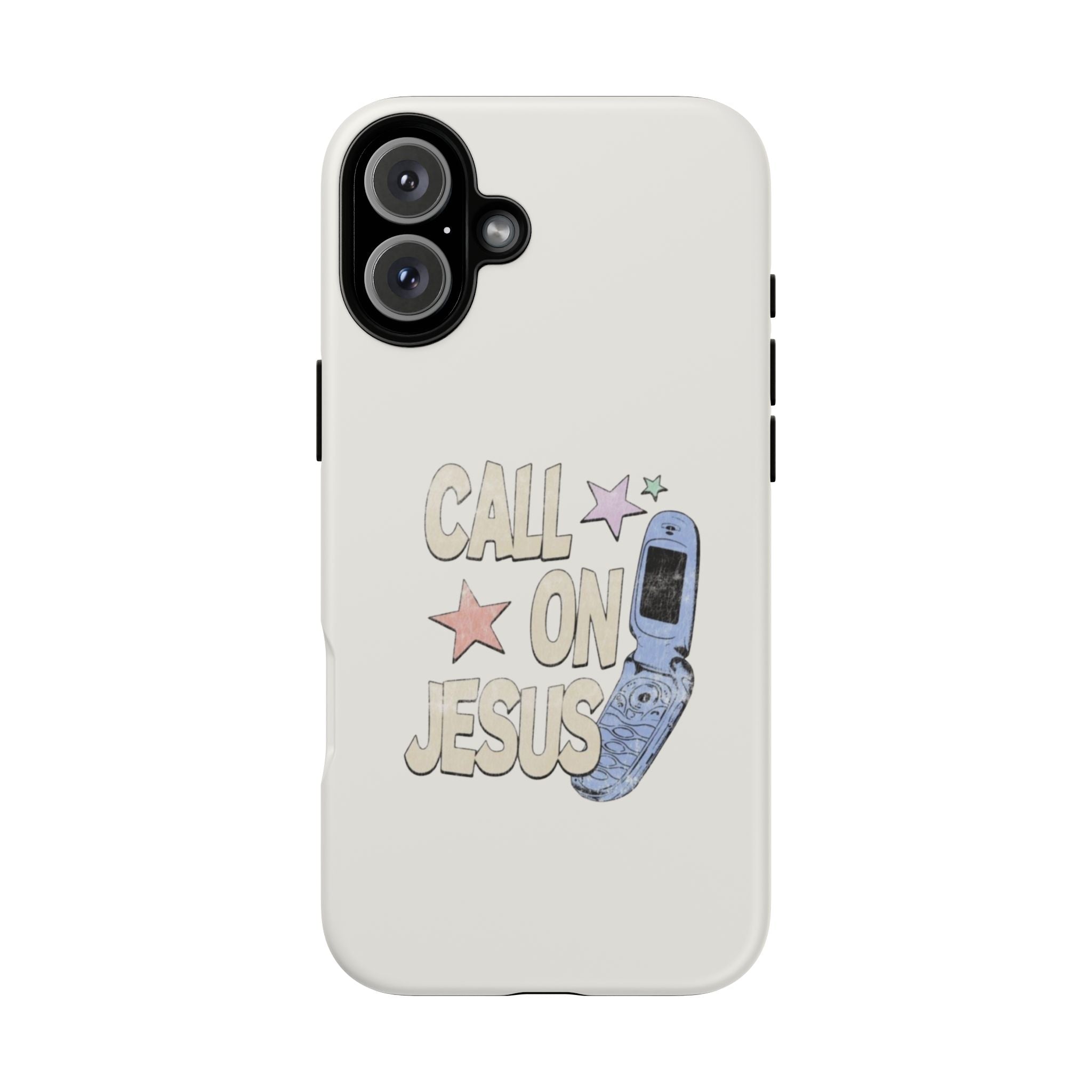 Call On Jesus Phone Case — Faith-Inspired Tough Phone Cover