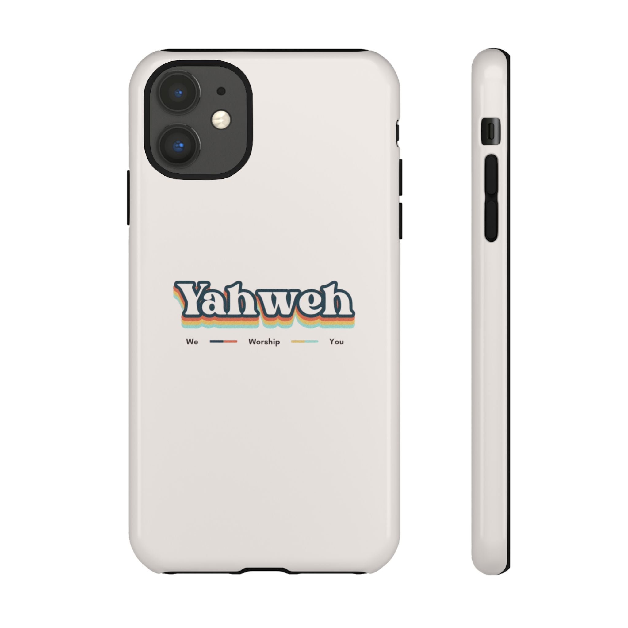 Yahweh Phone Case — Retro Faith Tough Case