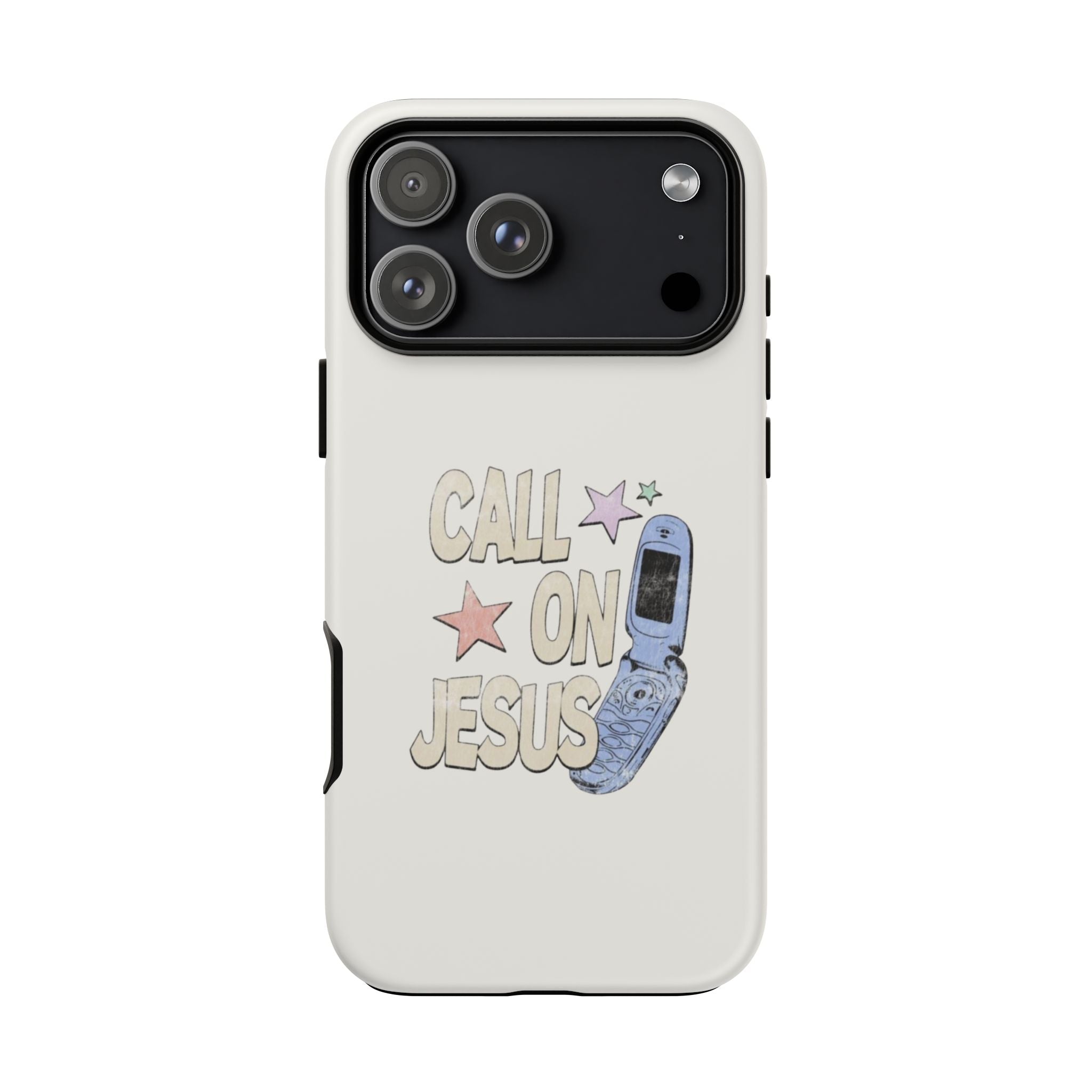 Call On Jesus Phone Case — Faith-Inspired Tough Phone Cover