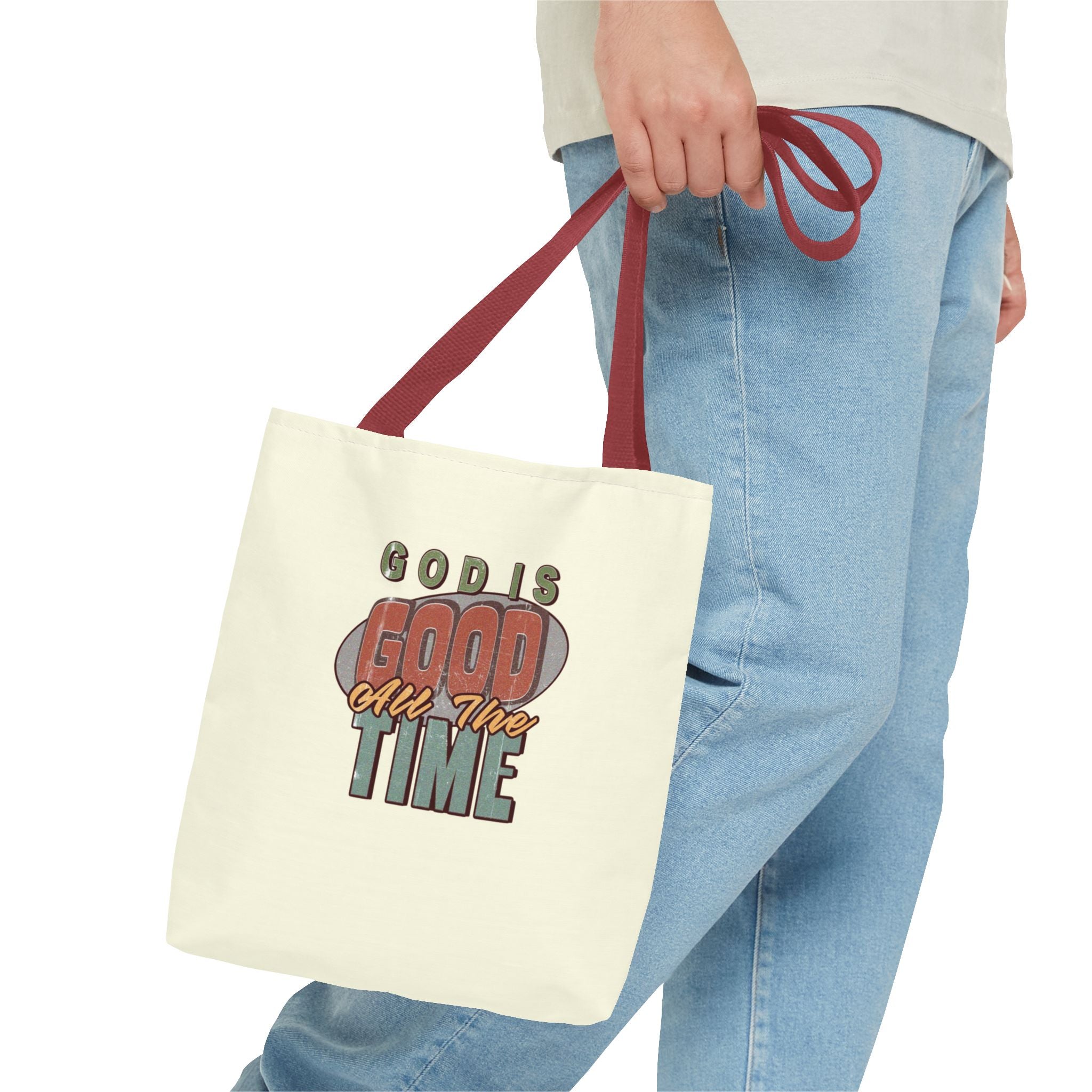 God Is Good All The Time Tote Bag
