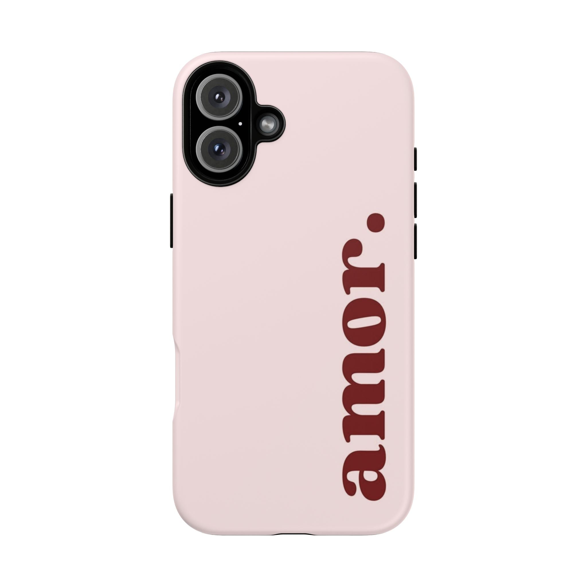 Amor Pink Tough Phone Case — Slim Protective Case