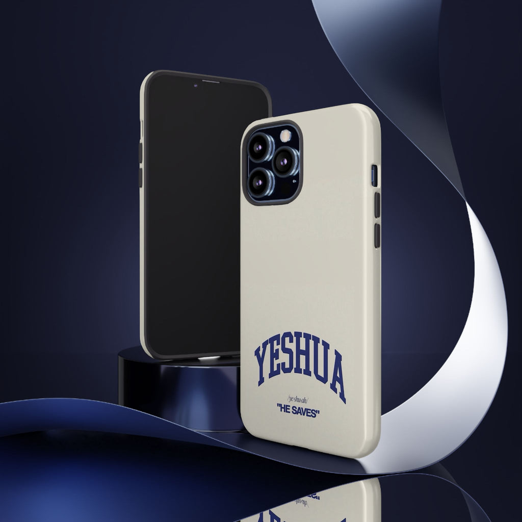 Yeshua 'He Saves' Tough Phone Case