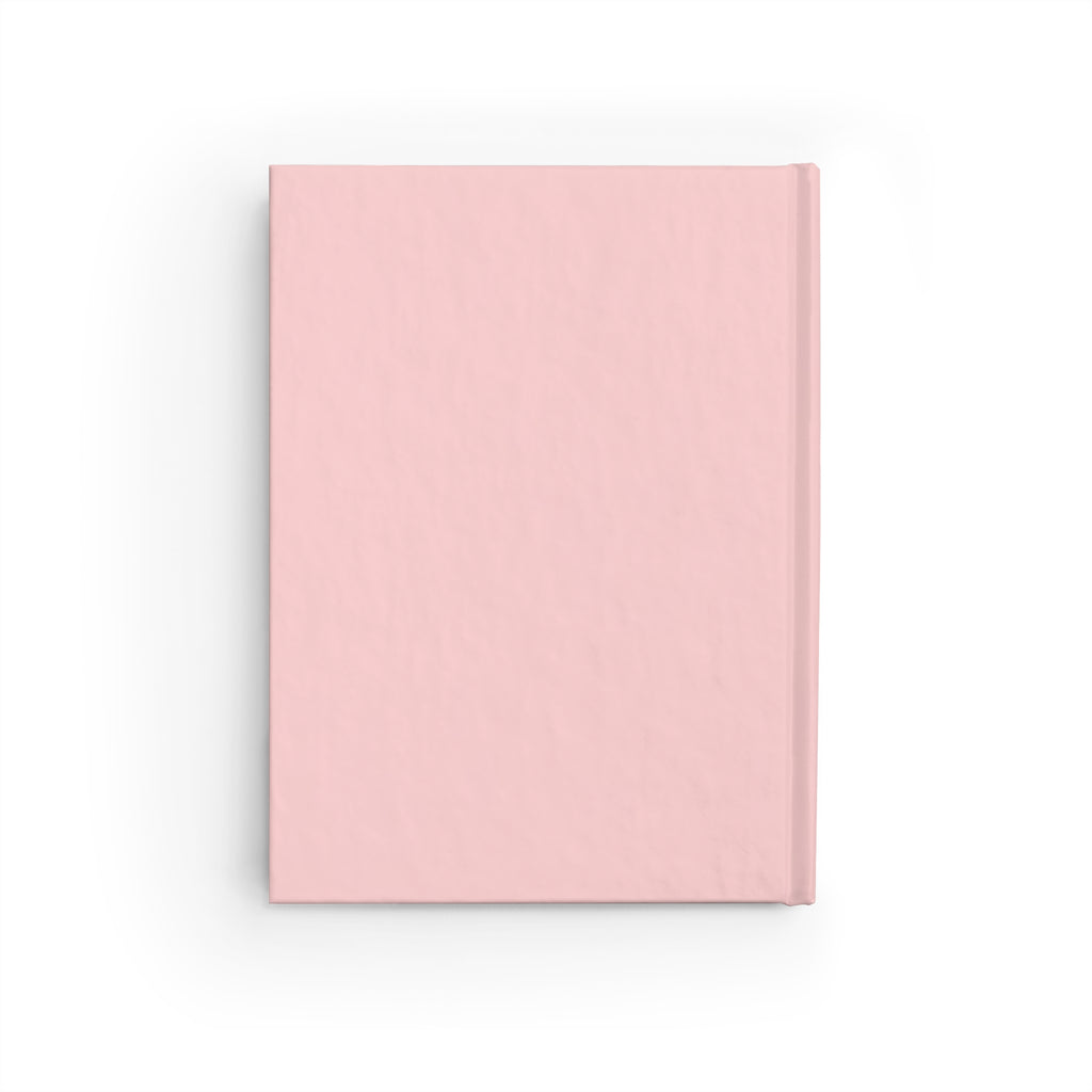 Pink Hardcover Ruled Journal — Lined Notebook for Notes, Daily Planning & Journaling