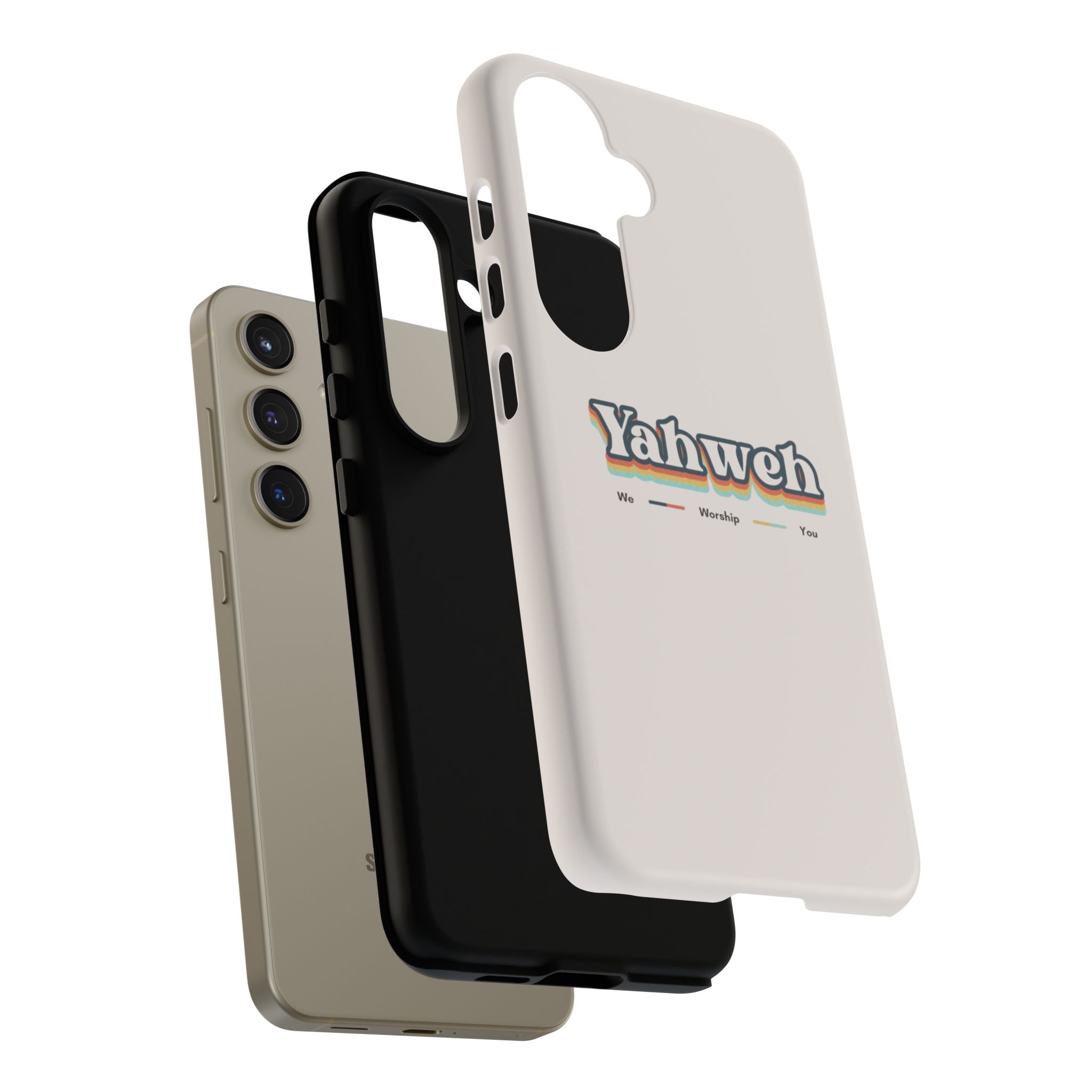 Yahweh Phone Case — Retro Faith Tough Case
