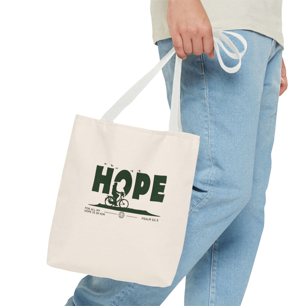"Hope" Tote Bag — Inspirational Canvas Tote