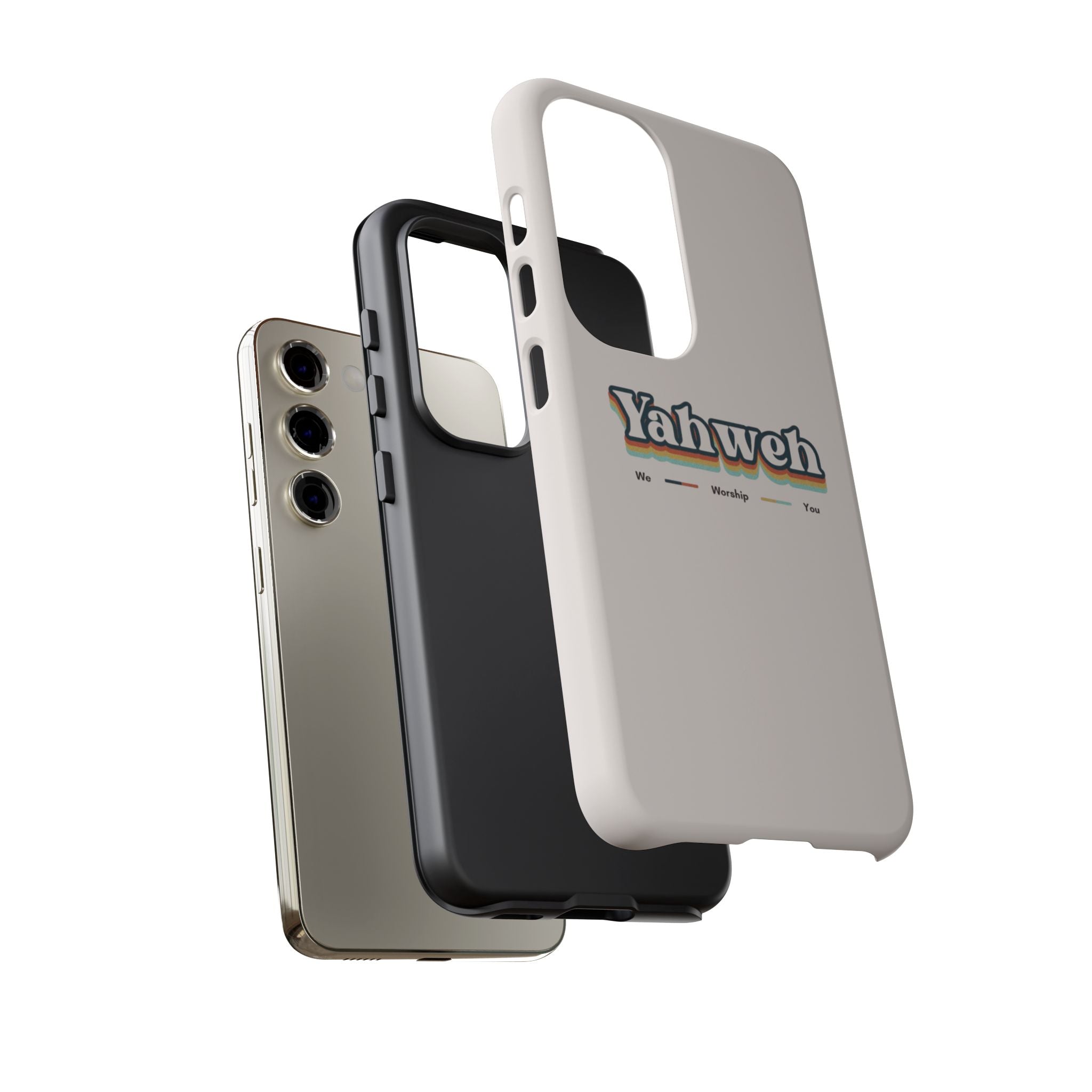 Yahweh Phone Case — Retro Faith Tough Case