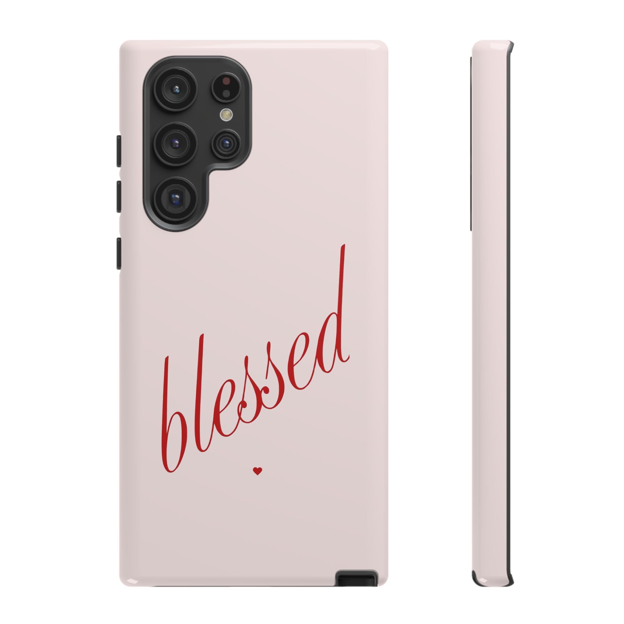 Blessed Pink Tough Phone Case