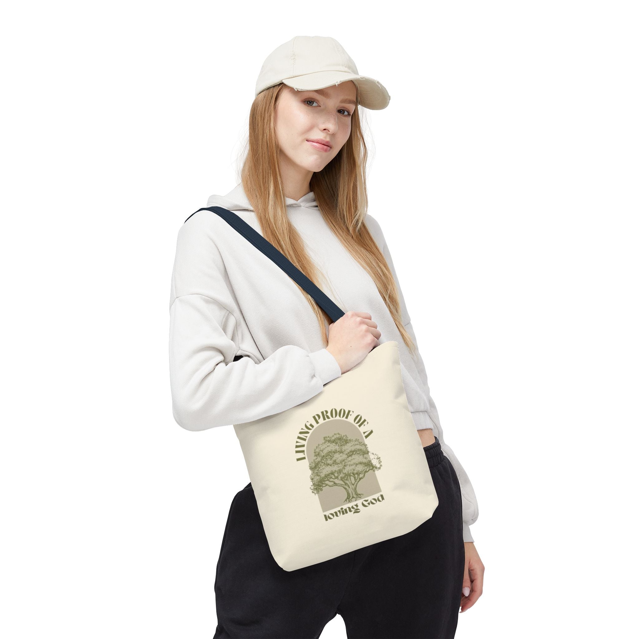 Living Proof Of A Loving God Tote Bag