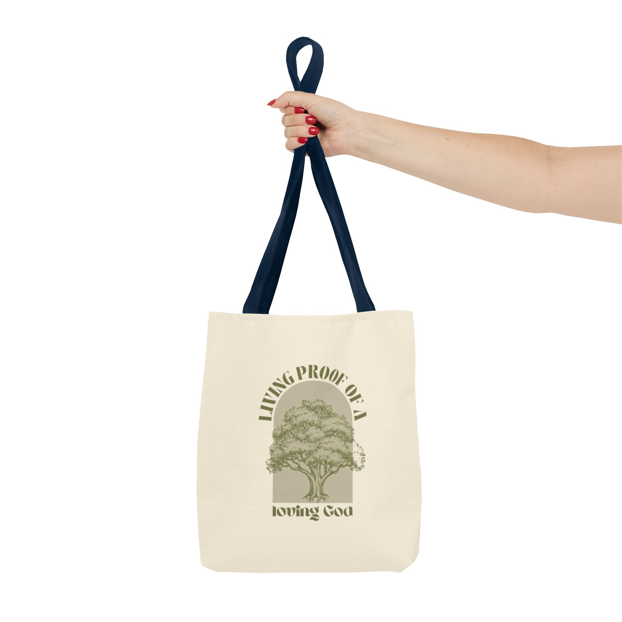Living Proof Of A Loving God Tote Bag